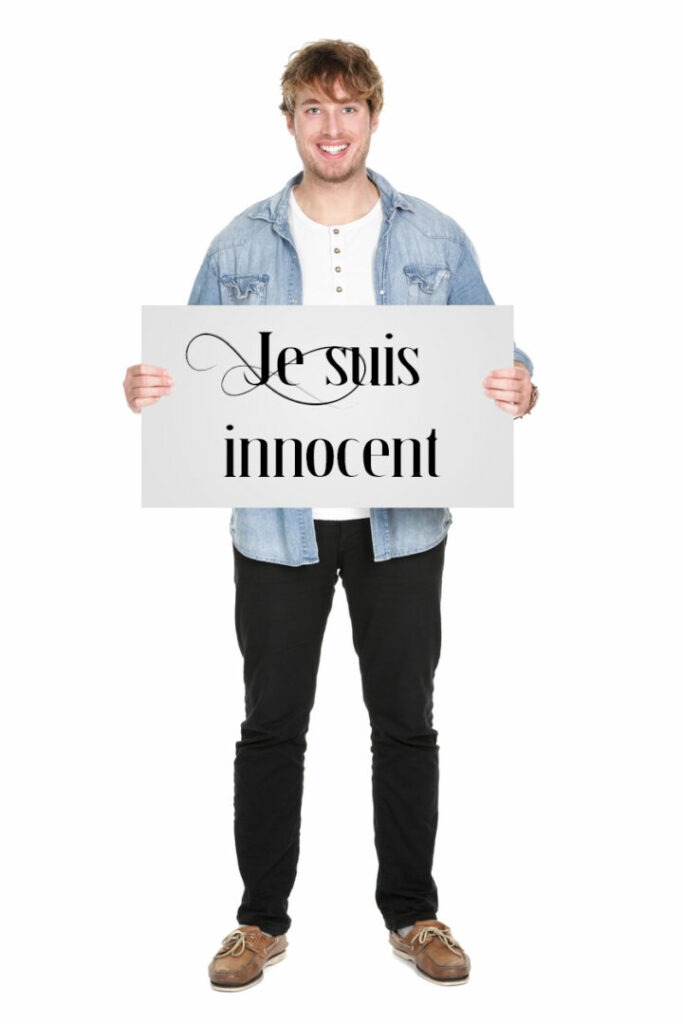 Je suis innocent