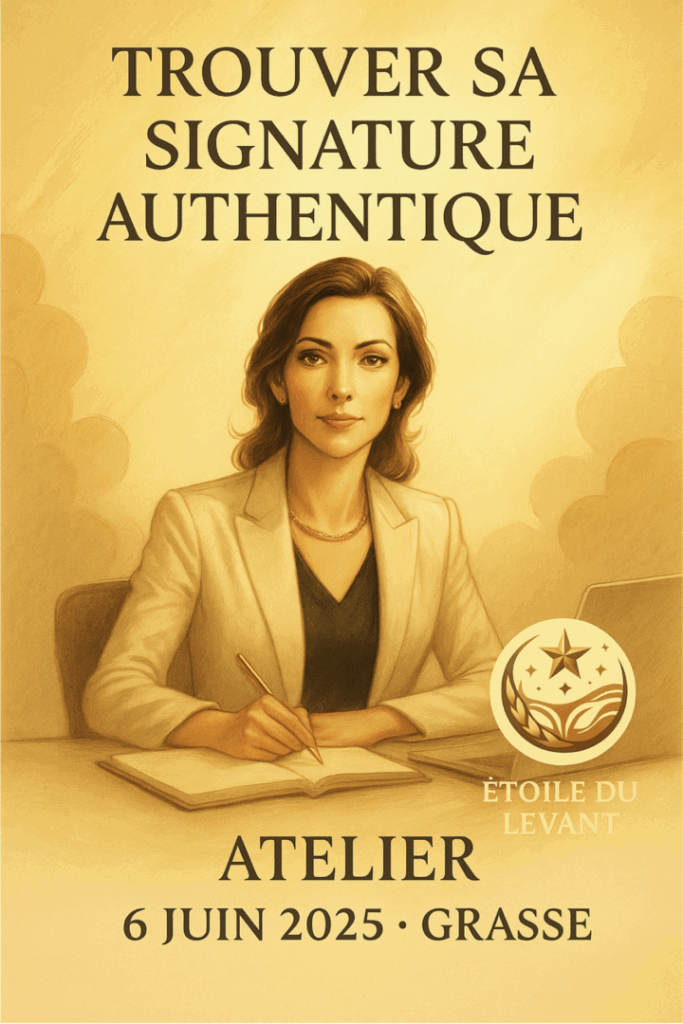 trouver sa signature authentique - l'atelier en présentiel à grasse