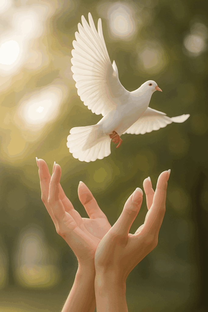 Le lâcher-prise est une libération qui permet d'être en paix malgré tout