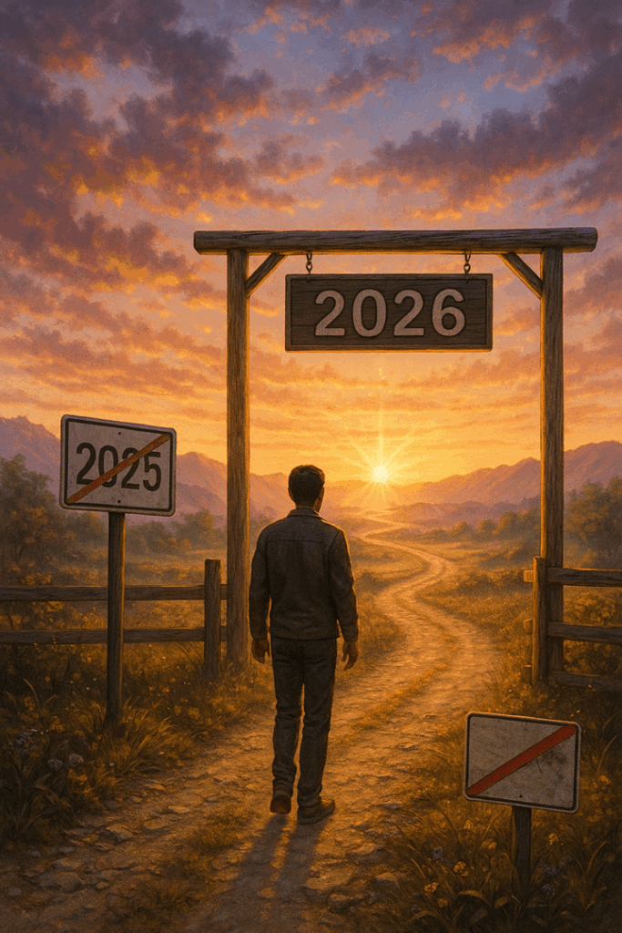 Au revoir 2025 et bonjour 2026 avec un profond changement de rapport à la vie

