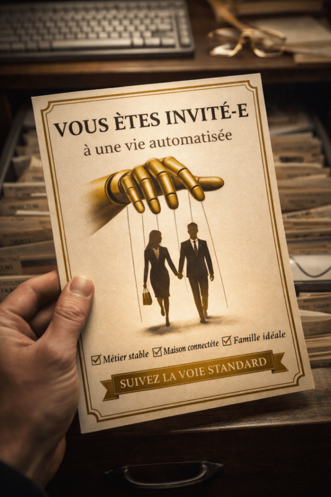 Avant une période de remise en question, généralement nous étions en auto-pilotage